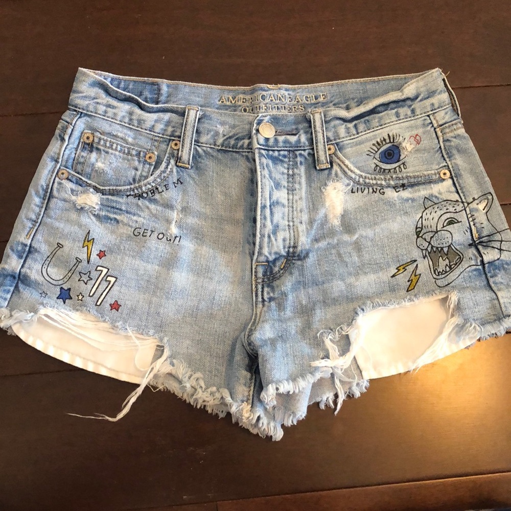 American Eagle denim shorts